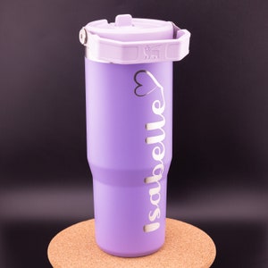 Stanley Engraved | Engraved 30oz Tumbler | Stanley IceFlow Flip Straw Tumbler | Stanley Personalized Tumbler | Stanley Custom Tumbler | Name