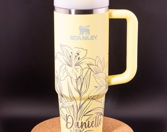 Stanley Engraved | Engraved 30oz Tumbler | Engraved 40oz Tumbler | Stanley Quencher H2.0 FlowState | Personalized Tumbler | Custom Tumbler