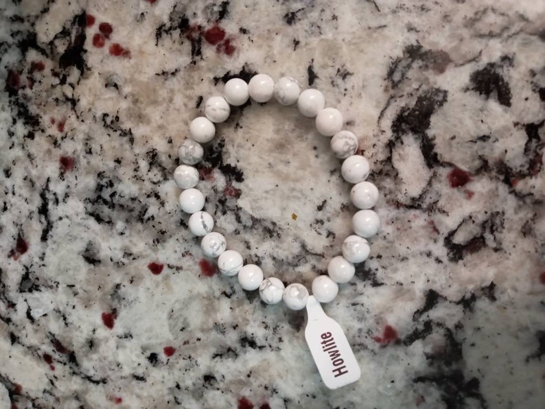Howlite Energy Healing Bracelet
