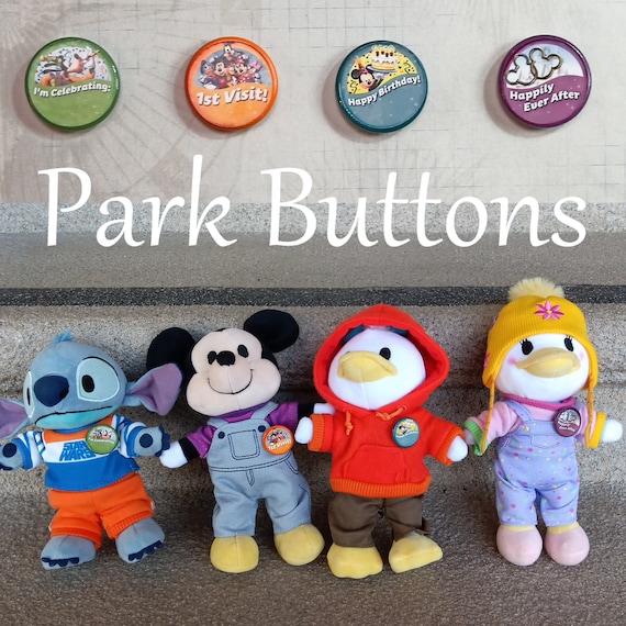 Nuimos Accessory Disney Park Buttons Magnets Through Outfit