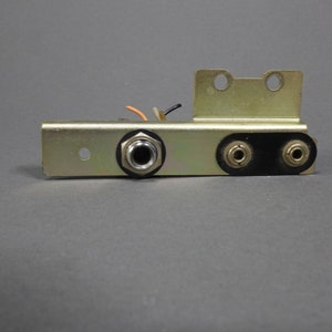 Sony Tc-353 Reel To Reel Part: Mic And Headphone Jack