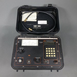 Wavetek Sam1000 Signal Analysis Meter W/ Power Supply - Working!