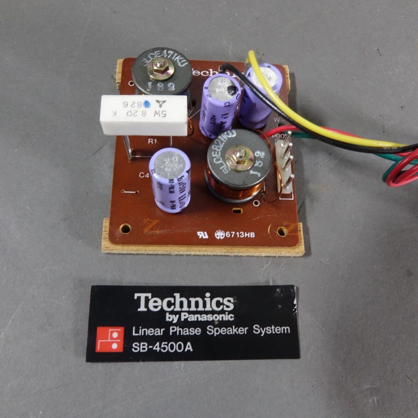 Technics SUP-13591 Crossover From SB-4500A Floor Speaker - Tested
