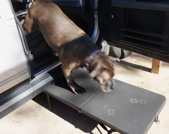 4 Paws Portable Folding Platform for Car SUV The Alternative to Steps & Ramps