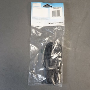 Genuine SENNHEISER HD4 HD 3.5 Female to 1/4 Male Adapter Cable 70253E
