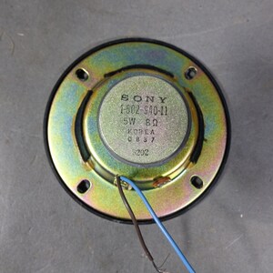 Sony 2.5" 1-502-9940-11 Midrange Speaker - Tested & Works image 4