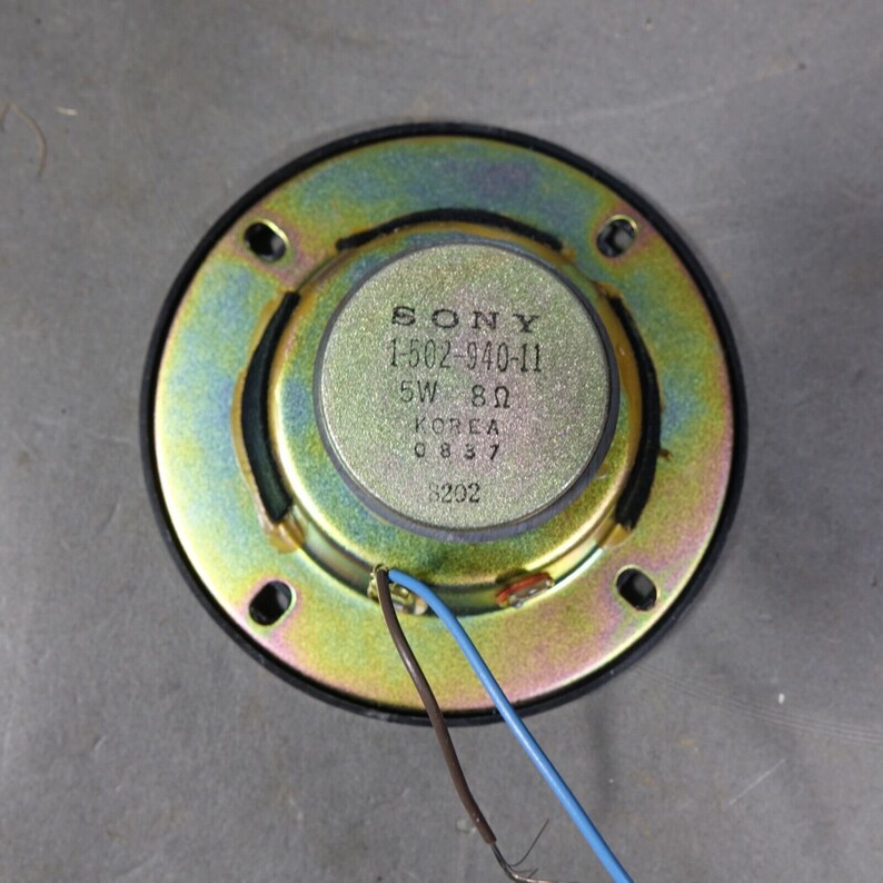 Sony 2.5" 1-502-9940-11 Midrange Speaker - Tested & Works image 4