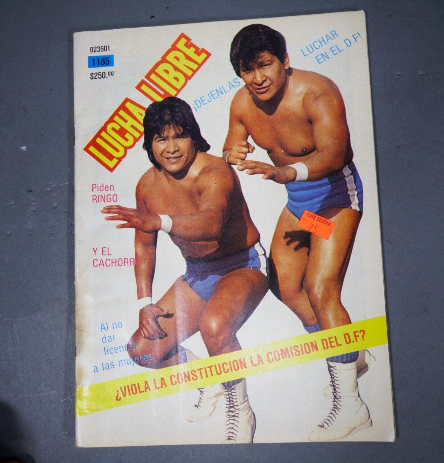 LUCHA LIBRE 写真集　プロレス　デッドストック LUCHA LIBRE 写真集 プロレス デッドストック