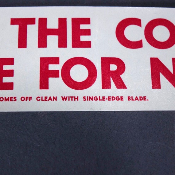 Vintage Nixon Campaign Decal Political Sticker Un… - image 4