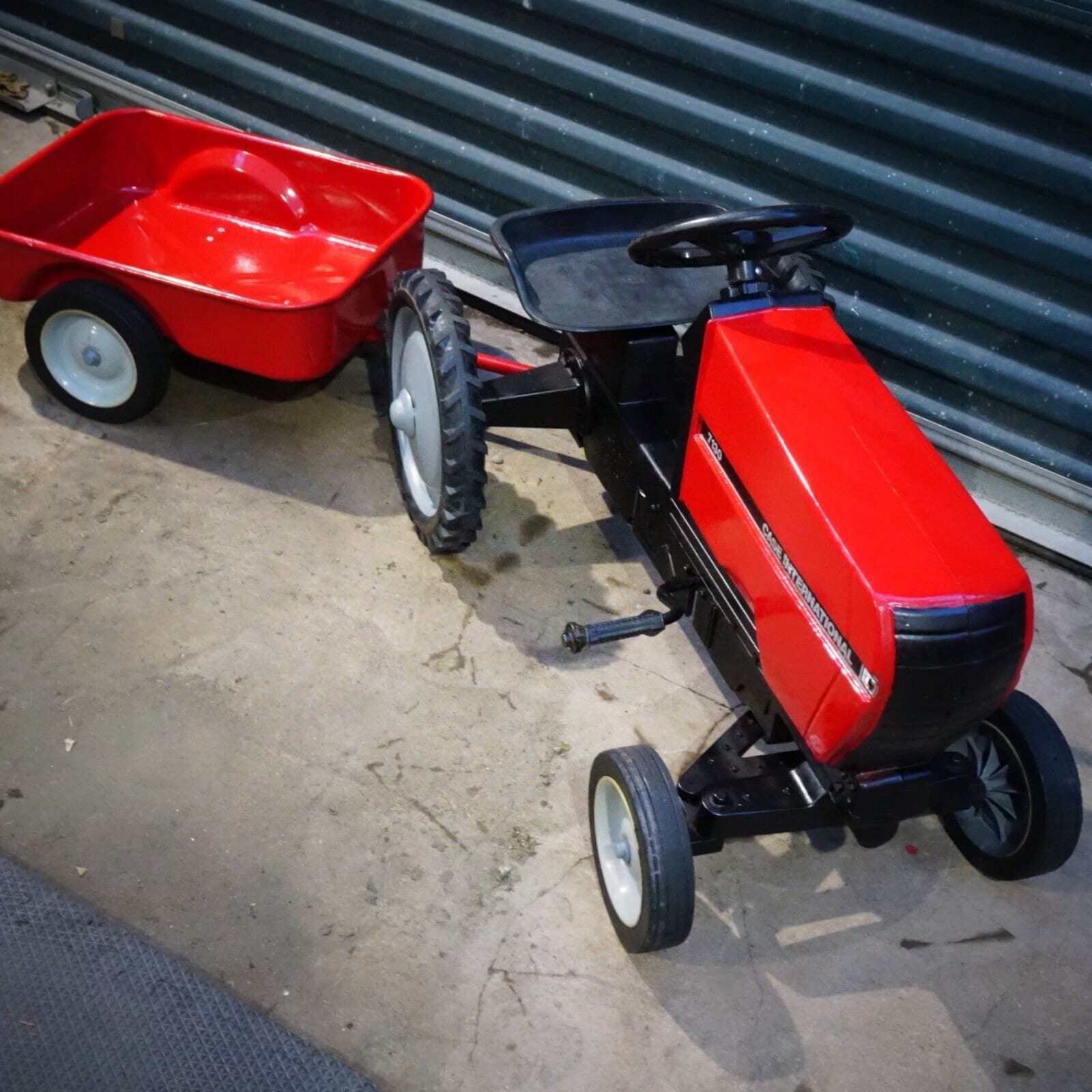 Case pedal best sale tractor