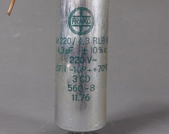 Tandberg TD-20A Reel to Reel Part - 4.3mF 220V. Capacitor