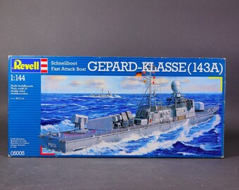 1998 Revell 05005 Gepard-Klasse Surveillance Vessel (143A) 1/144 Model Kit