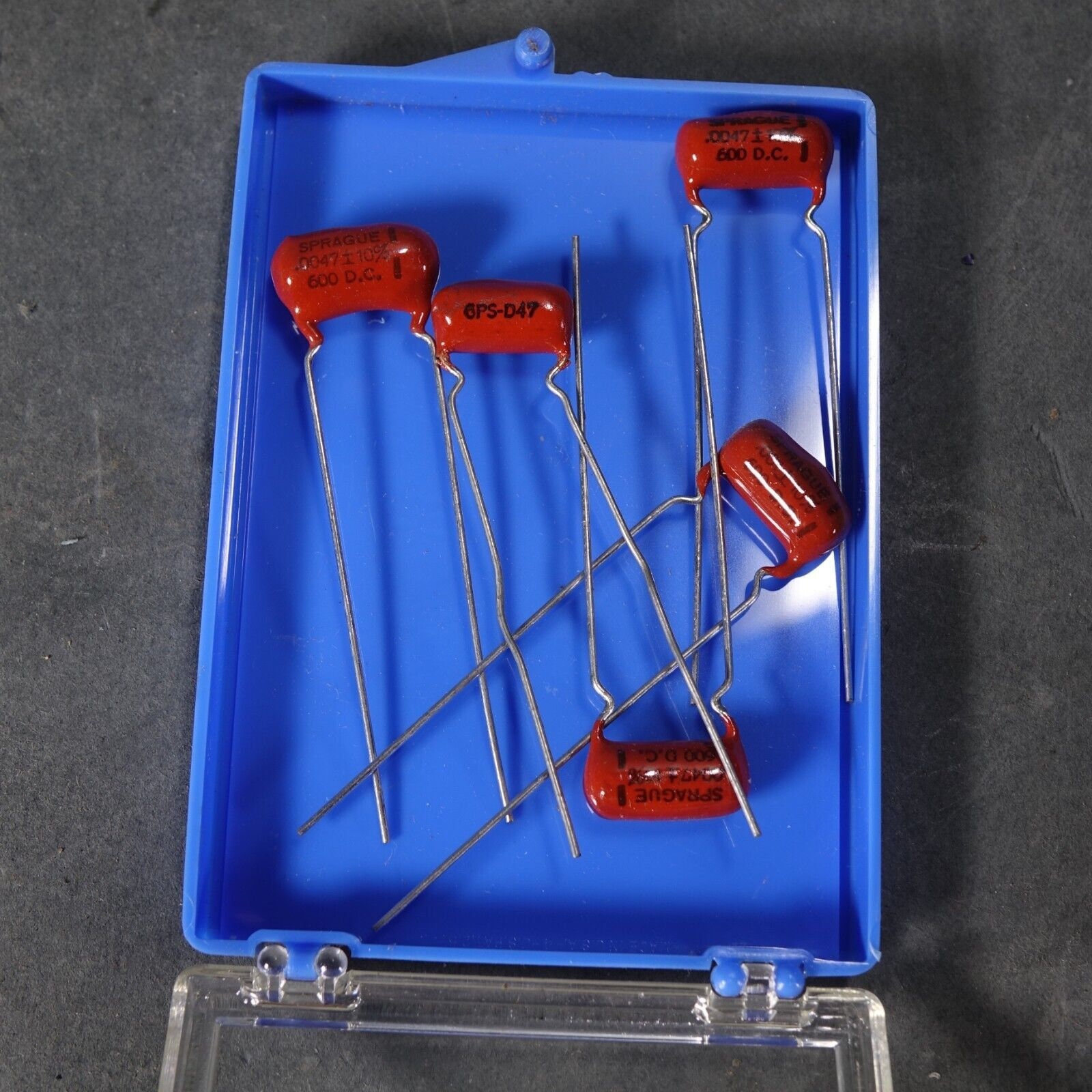 NOS Sprague Orange Drops, 6PS-D47 Capacitors,box of 5 - Etsy
