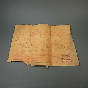 NORDMENDE Fidelio 56 Radio Part : Original Schematic Sheet