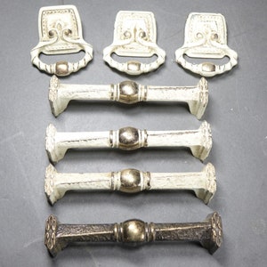 Lot of Misc. Heavy Brass Reclaimed Antique Drawer Handle Pulls