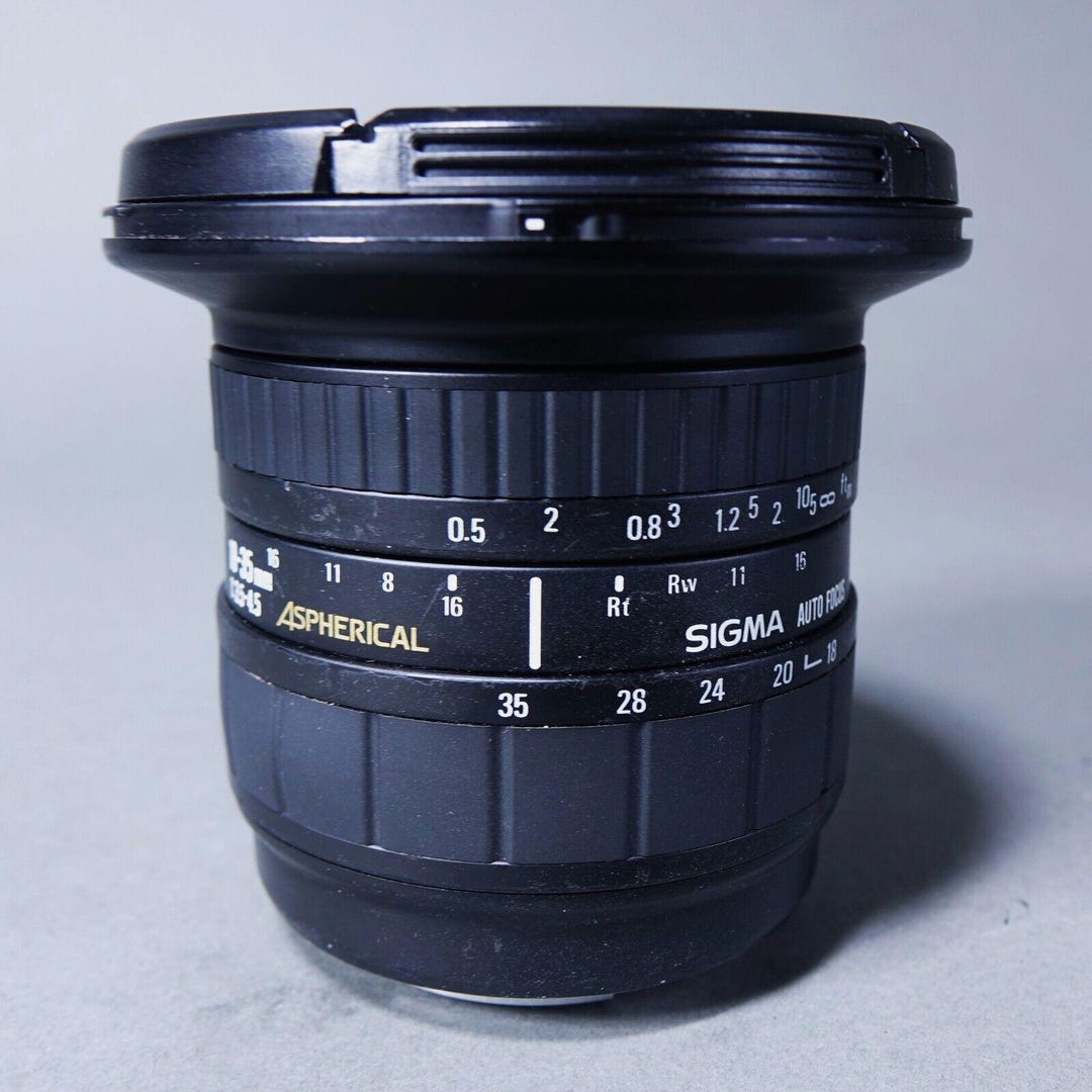 Sigma AF 18-35mm F/3.5-4.5 Aspherical for Minolta Sony A Mount Very ...