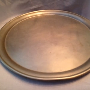 Former Service Tray Bar bistrot Silver Metal Gombault for Frantz Beyser Rue Turrigo 53 Paris