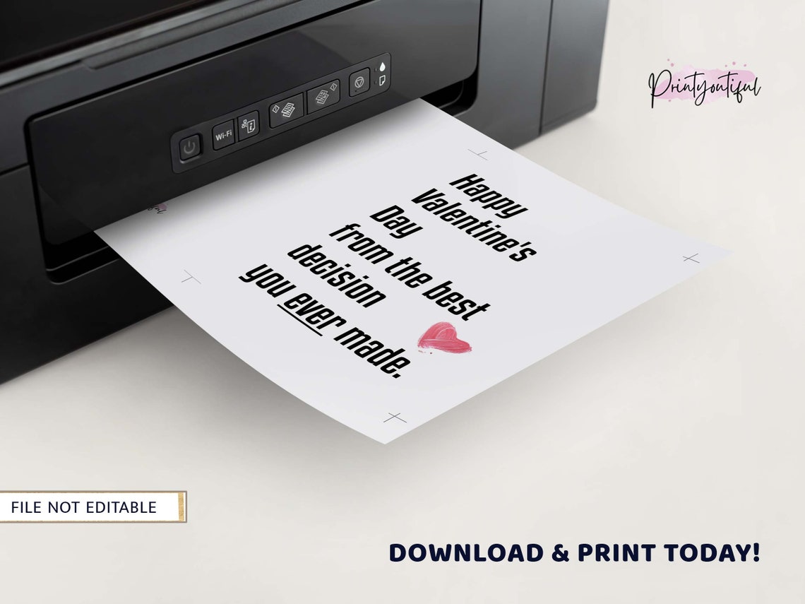 Printable Funny Birthday Card for Husband or Wife Funny - Etsy