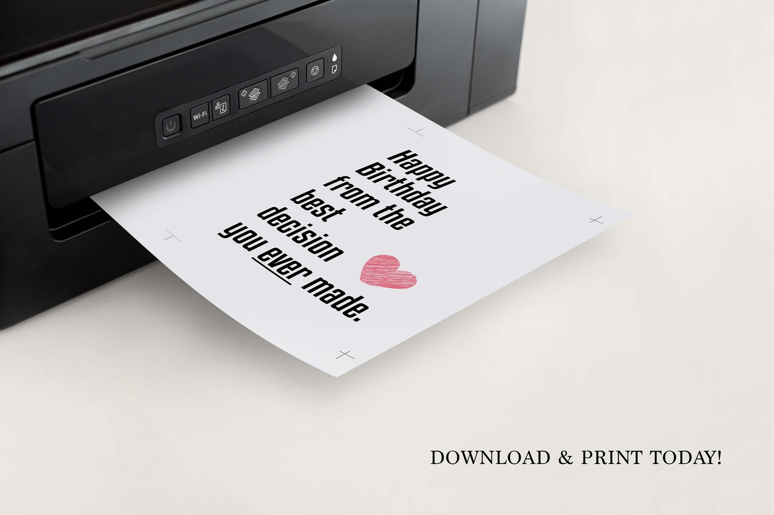 Printable Funny Birthday Card for Husband or Wife Funny | Etsy