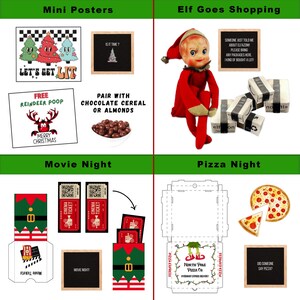 24 Days Printable Elf Kit 2023, Christmas Elf Kit Bundle, Elf Props ...