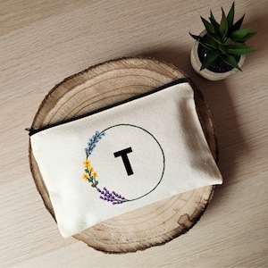 initial personalized pencil case, aesthetic pencil case, custom pencil case, pencil case cute, pencil case kids, gift teacher, bridal