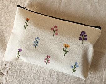 pencil case, pencil pouch, pencil case aesthetic, pouch, federmäppchen blümchen, canvas pencil case, aesthetic, aesthetic pouches, mäppchen