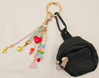 Travel Charm — Unique Keychain with Mini Backpack, Gift for Travel Lovers