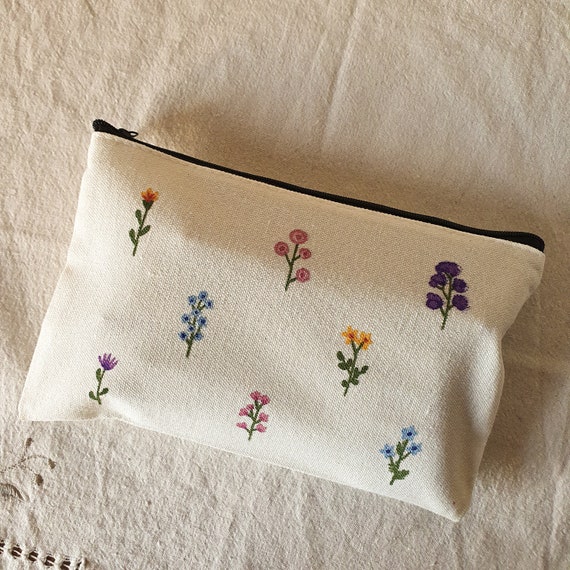 Custom Canvas Pencil Pouch – Antea Amoroso Design