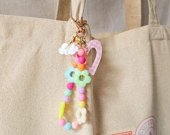 MWOOT Rosa Auto Portachiavi Regalo per Donne Ragazze Iniziale Lettera Portachiavi Carino Bling Ciondolo per Borsa Zaino Borsetta Ciondoli,A