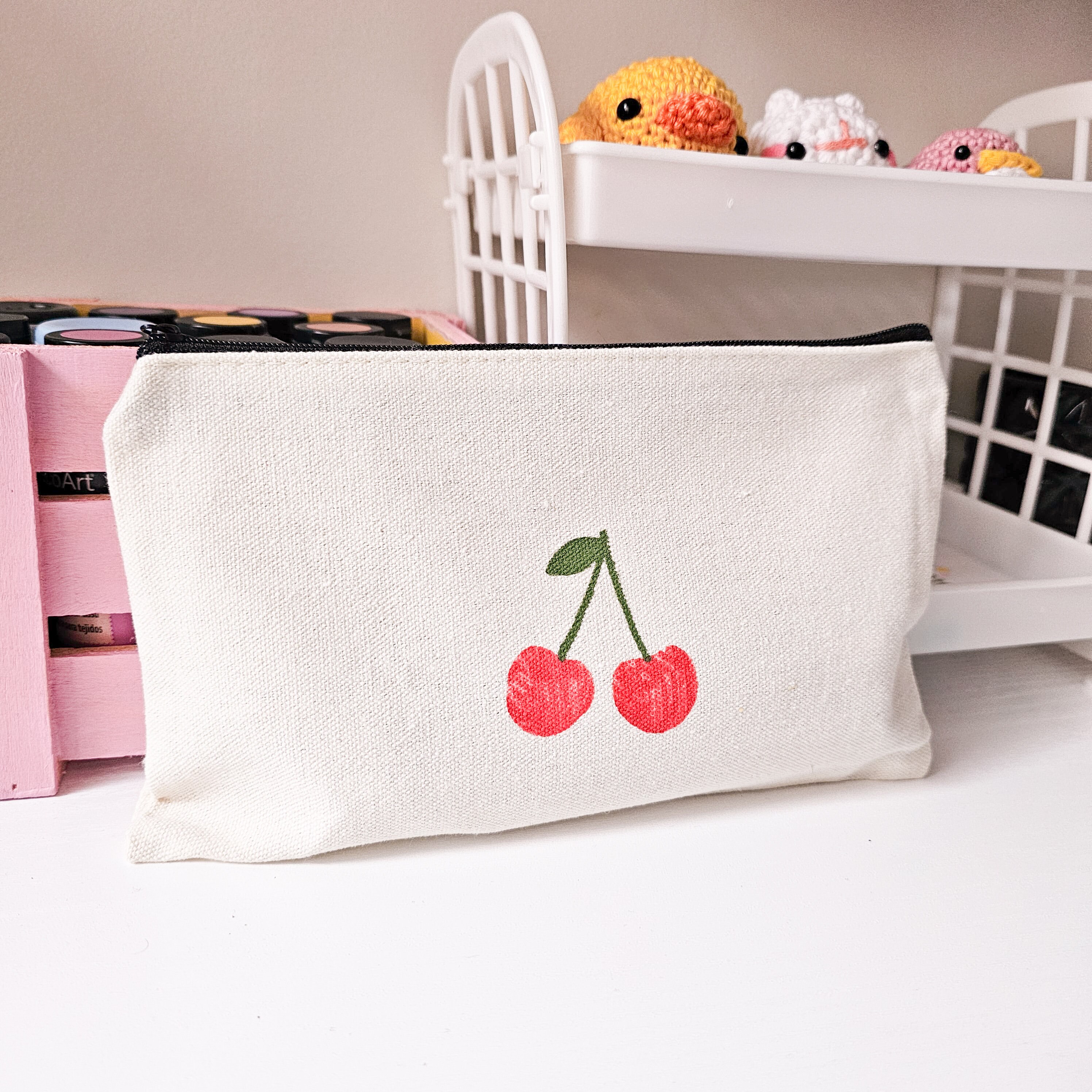 ポーチ KIRSH Cherry handmade knit bag ivory KKQWBBG502M il_fullxfull.5937574951_7ocy.jpg