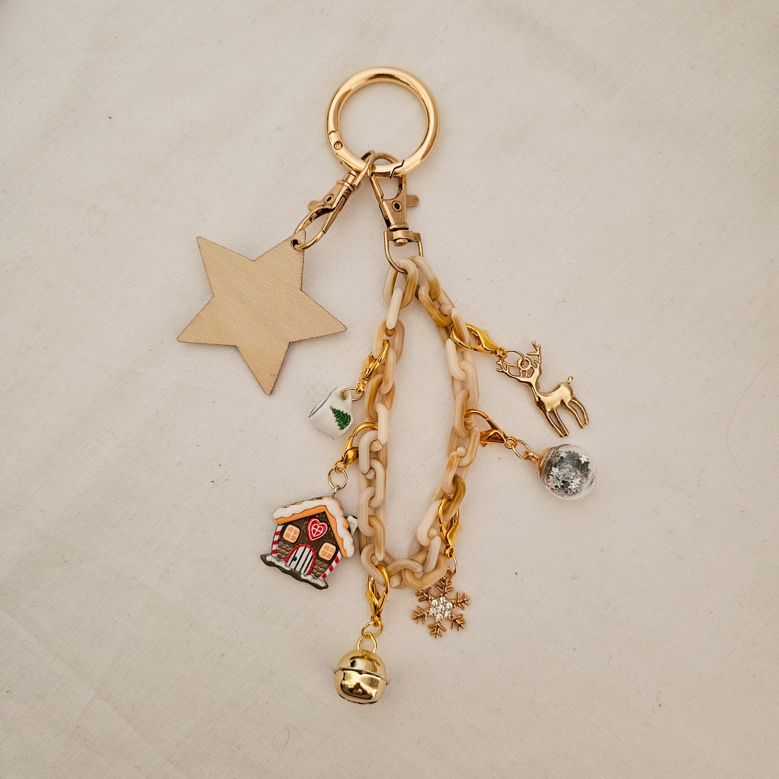 Sticky Zoo® - Charm e portachiavi con coniglio nella borsa nera – Il regalo migliore per gli amanti dei conigli – STICKY ZOO