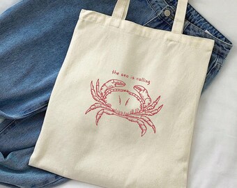 SZERE Beach Tote Bag For Women - Canvas Reusable Grocery Shopping Bag, Anchor Design, Perfect For Work, Travel, Beach