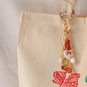 Charm-Schlüsselanhänger für Tasche, modischer Haken für Taschen, Wassermelonen-Charm, Geschenk für Mädchen, originelles Geschenk für Frau, modischer Schlüsselanhänger