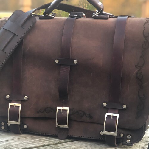 DIY Vintage Leather US Mail Bag Pattern in Pdf and Svg Formats Etsy