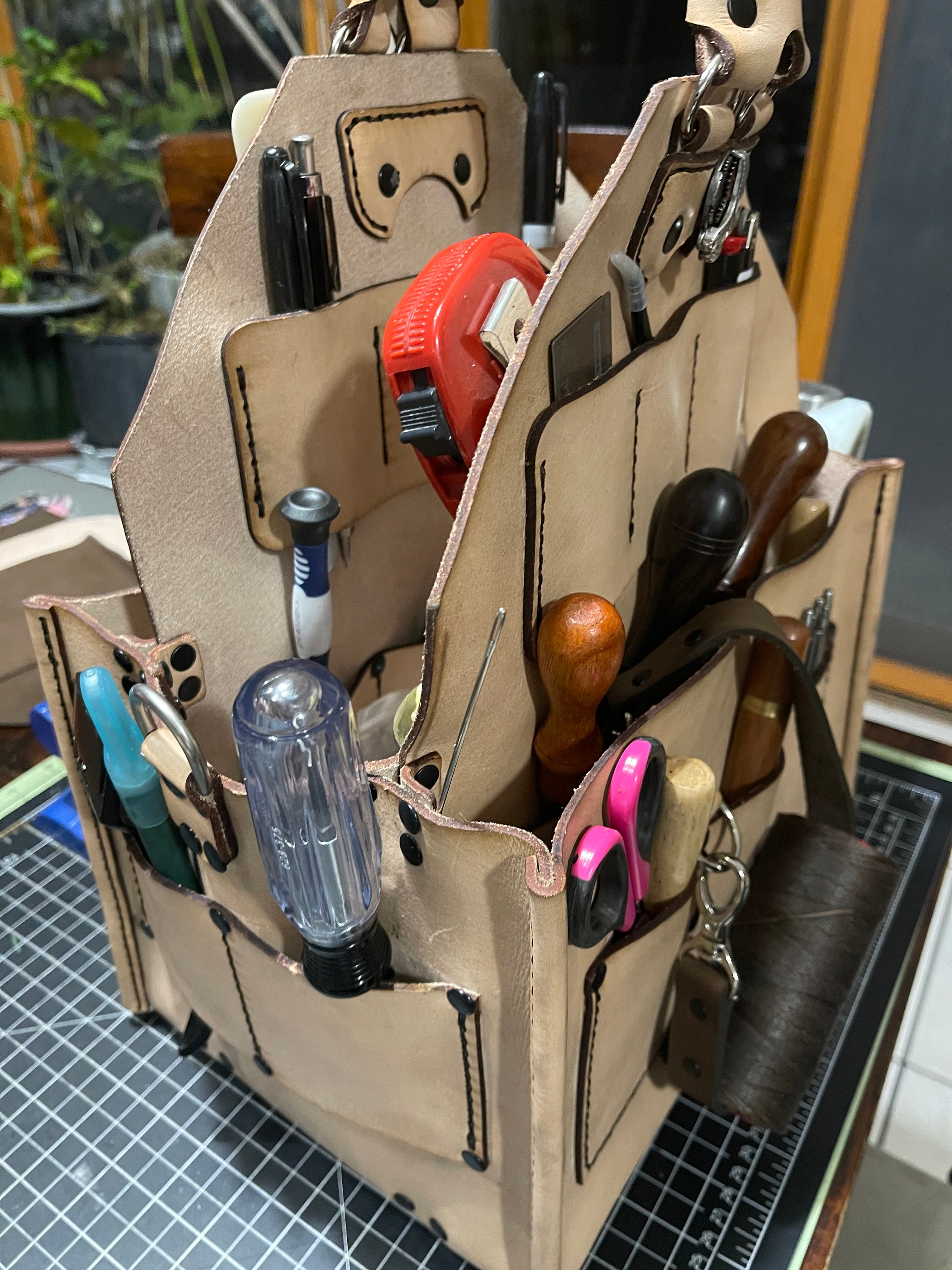 バッグ lifestylist Leather Tote Tool Bag Leather Tote Tool Bag │ LIFESTYLIST