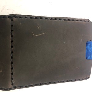 DIY Leather Hidden Pocket Card Wallet SVG and PDf file to make your very own