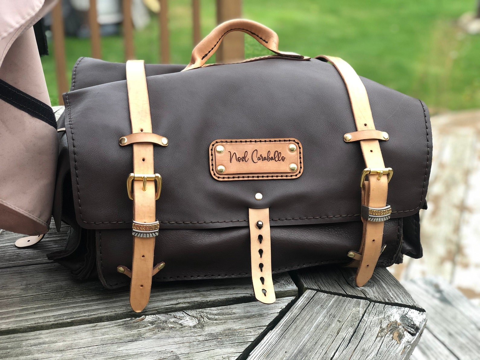 Leather Duffle Bag Pattern PDF and SVG Files Carryon Size Etsy