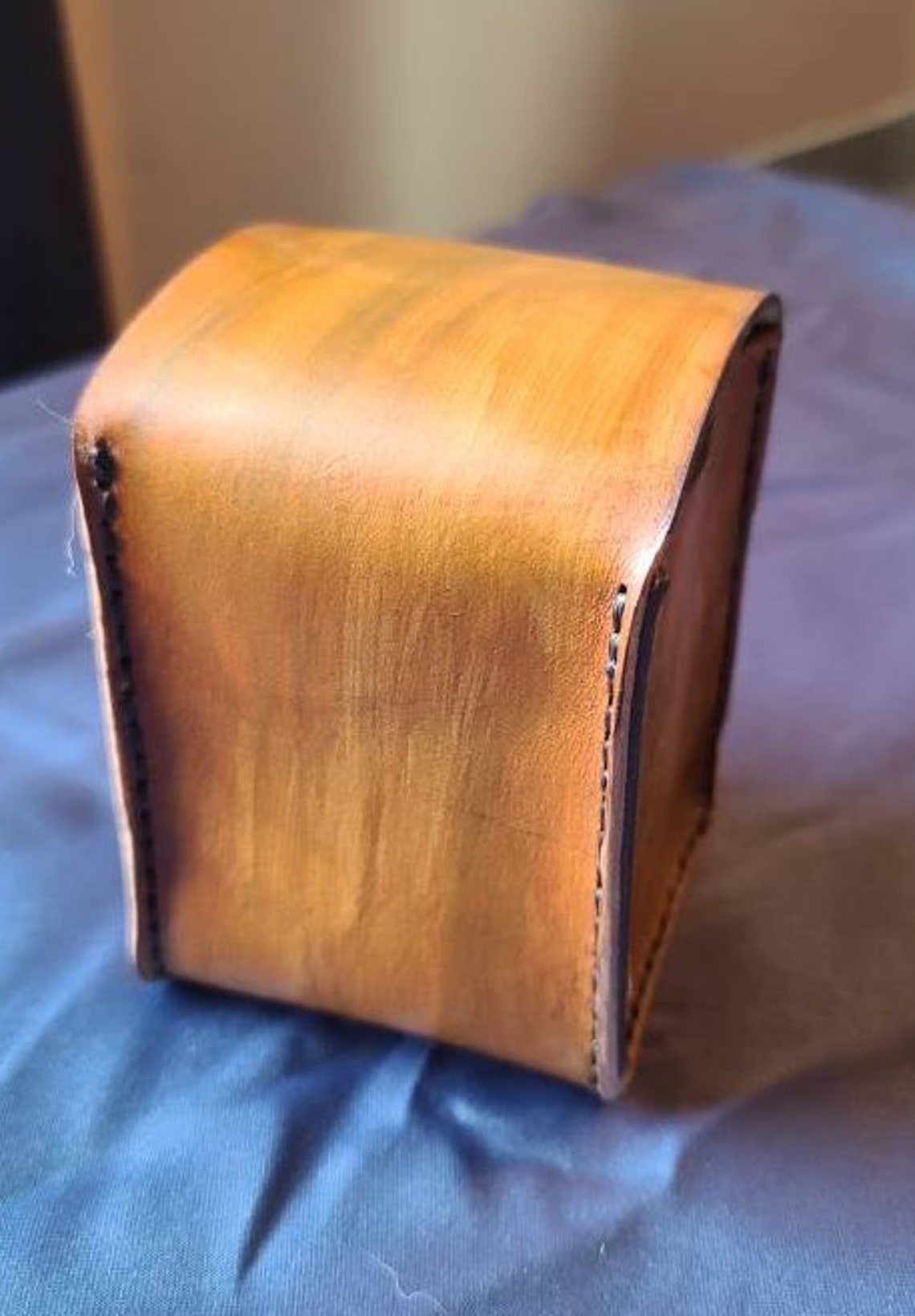 PATTERN to Create a Leather Deck Card Box Small and Large Etsy