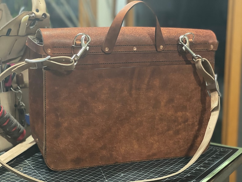 DIY Vintage Leather US Mail Bag Pattern in Pdf and Svg Formats Etsy