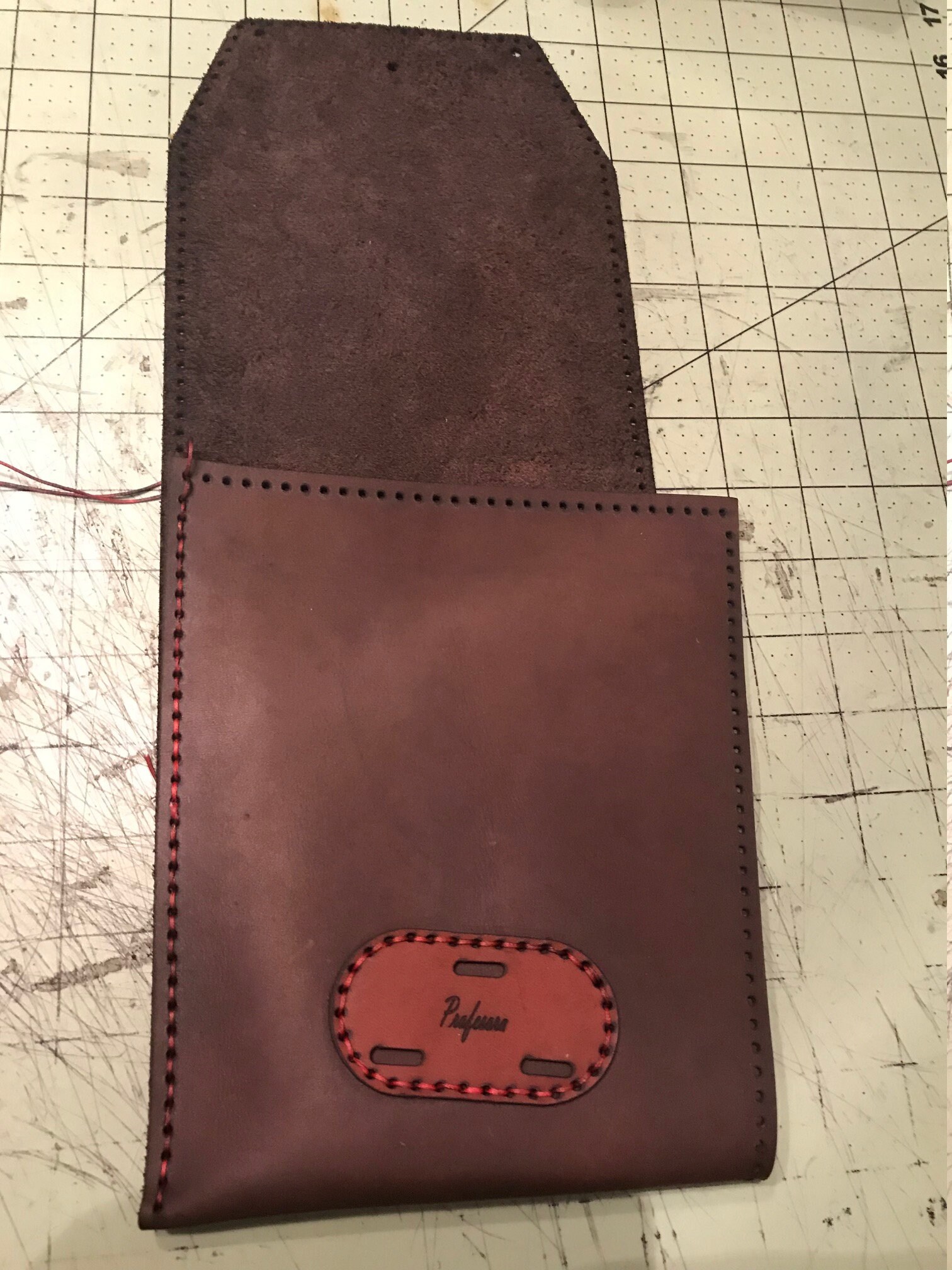 DIY Leather EDC Cross Body Bag/ Satchel Pattern in Svg and Pdf Formats ...
