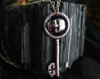 Unlocking Mysteries: Skeleton Key Necklace