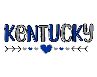 Kentucky Design, Sublimation, PNG, Digital Download