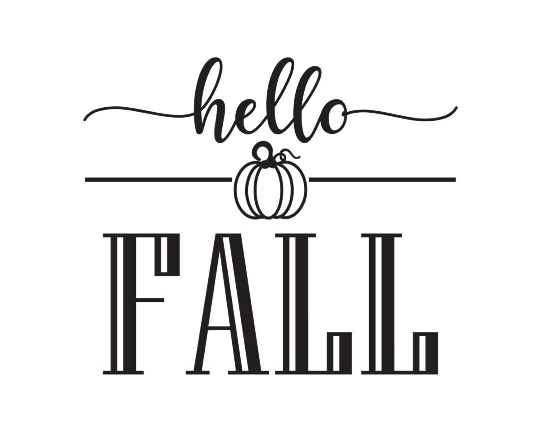 Hello Fall Svg Autumn Svg Hello Fall Cut File Hello Fall - Etsy
