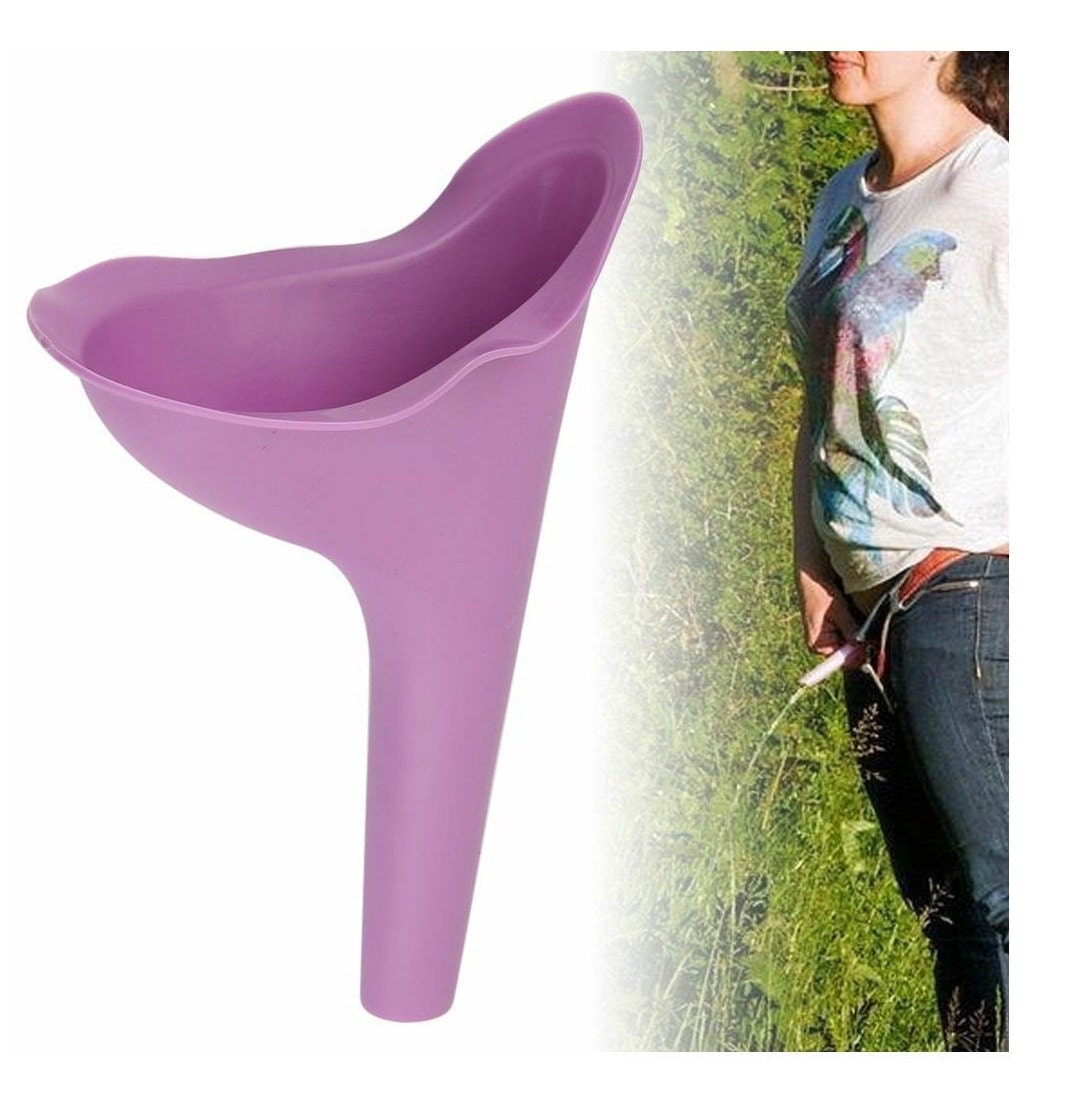 Female Urinal Portable Wee Pee Stand Reusable Urinoir Femme Girl Urinals  Urinating Outdoor Pee Standing Urinals