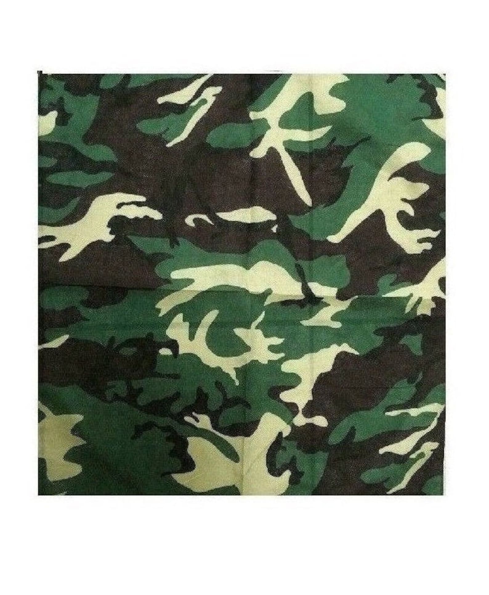 Camo Military Bandanas, Army Camouflage Headwraps, Military Head ...