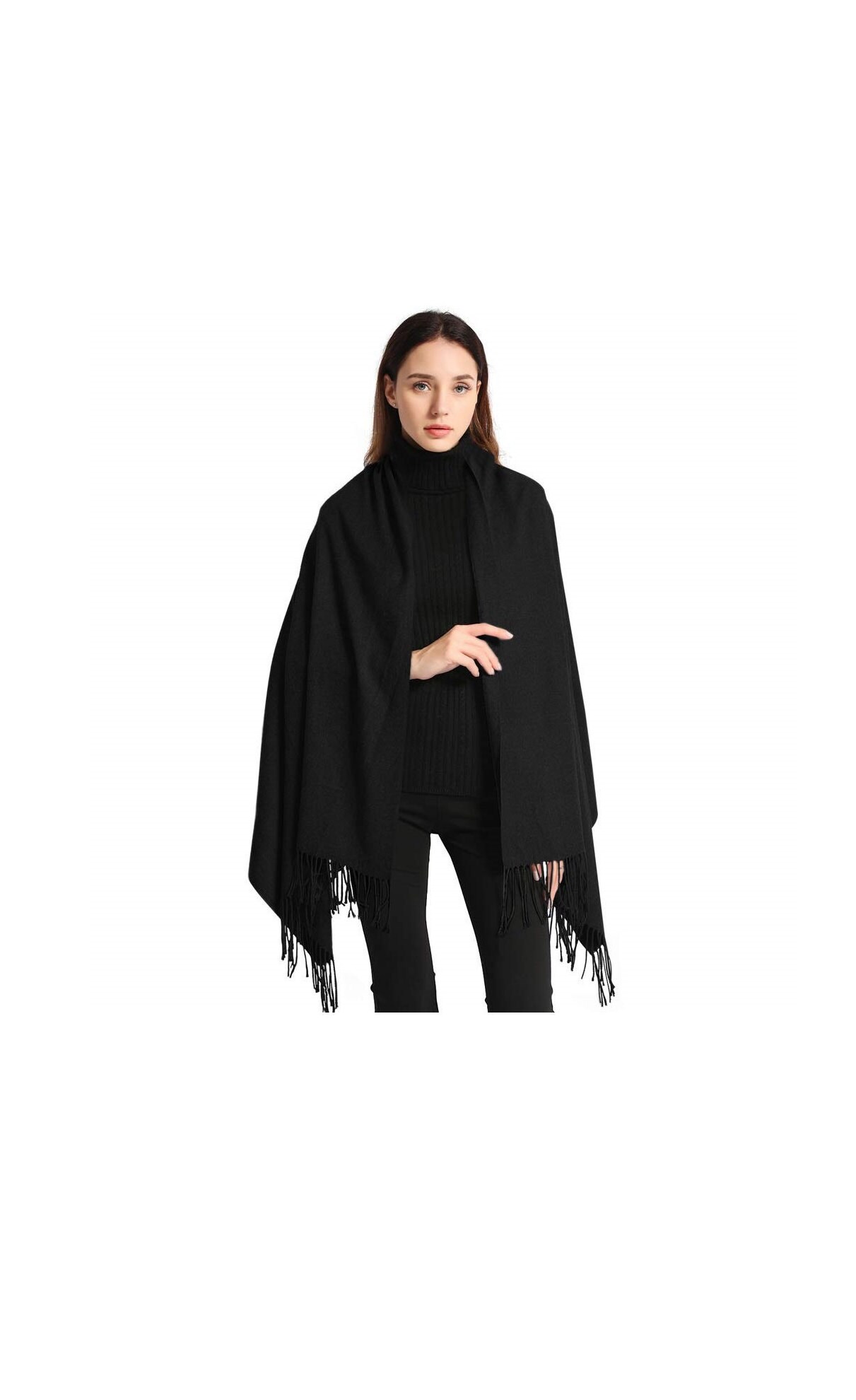 Pashmina Shawl Cashmere Wrap Shawl for Women Winter Scarf Wedding Men