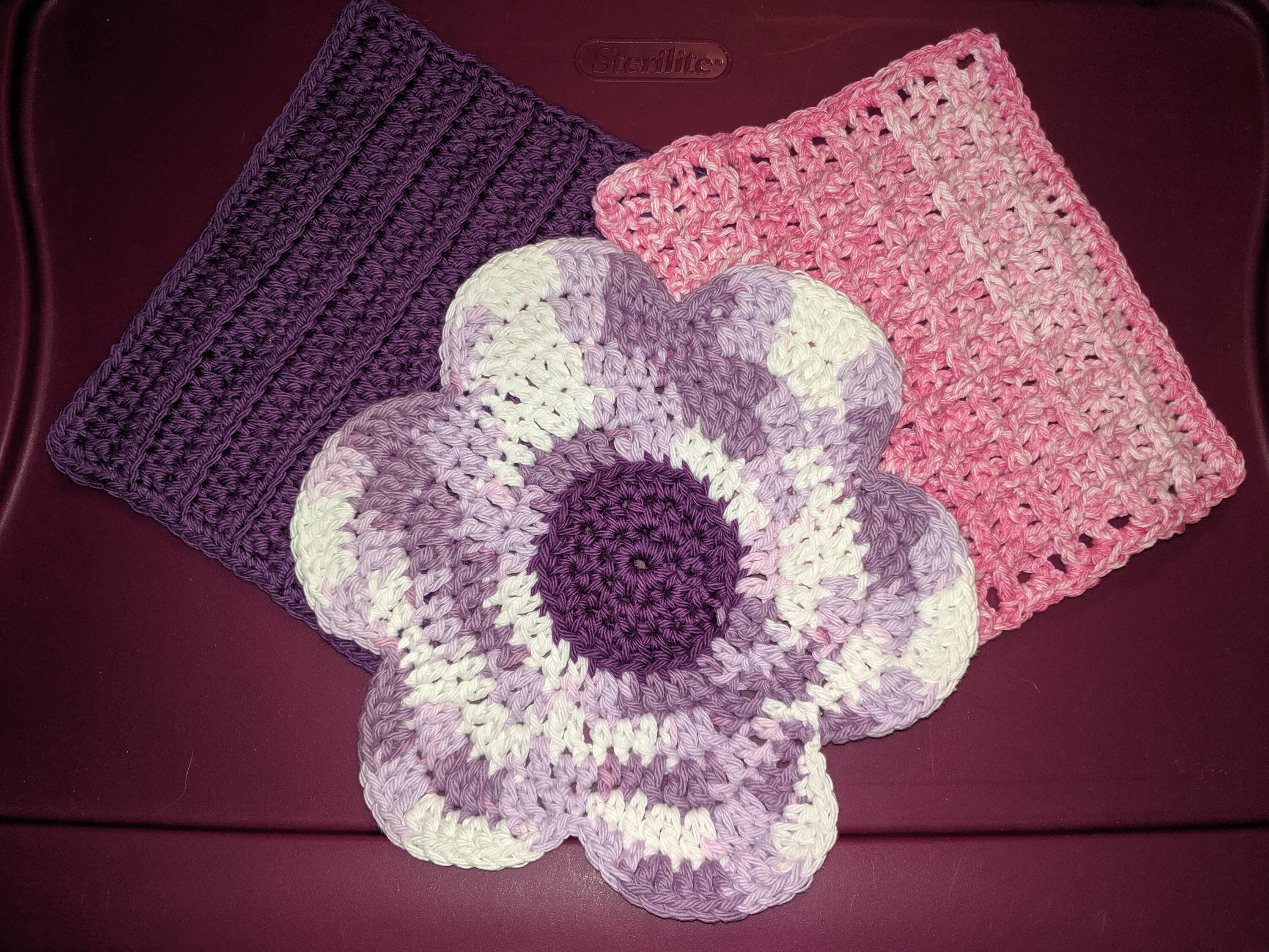 Crocheted Dishrags - Etsy