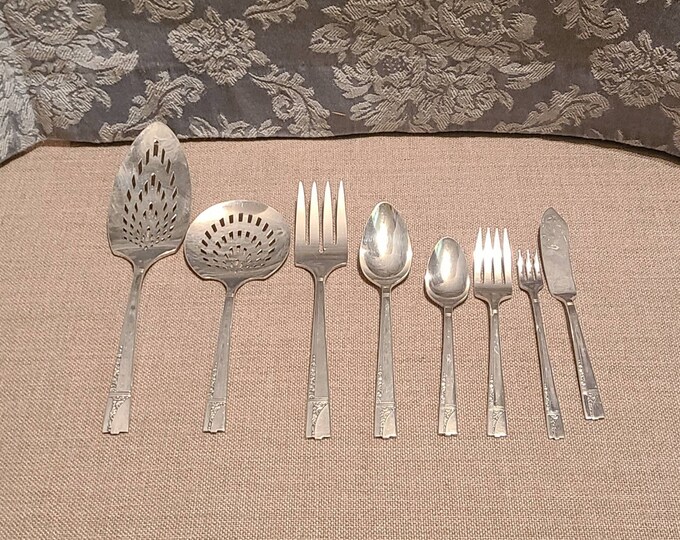 Vintage Nobility Plate Caprice Silverware 1937 Silverplate Silverware