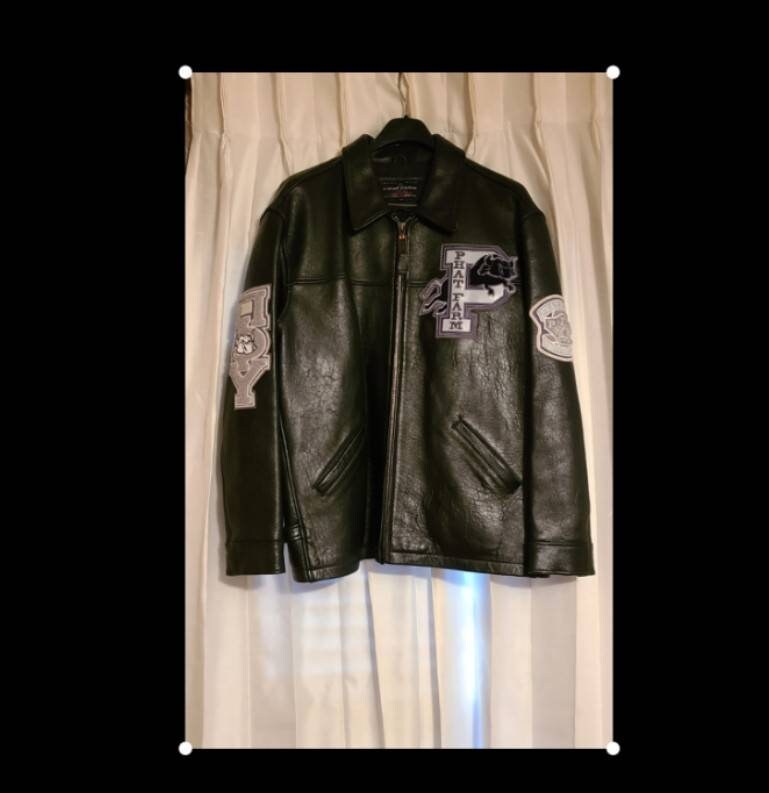 phat farm leather jacket