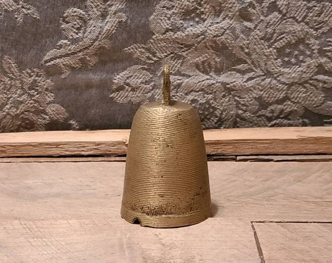 Vintage Small Brass Bell Vintage Brass Bells Vintage Brass School Bells